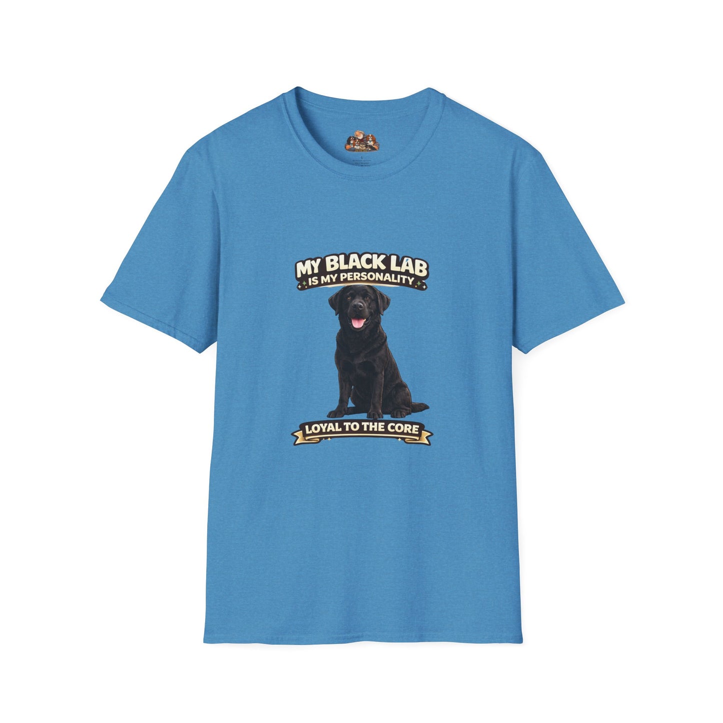 My Black Lab Is My Personality – Loyal To The Core – Personalized Dog Breed Shirt