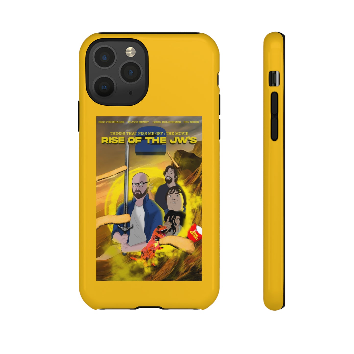 Rise Of The JW's Tough Phone  Case yellow)