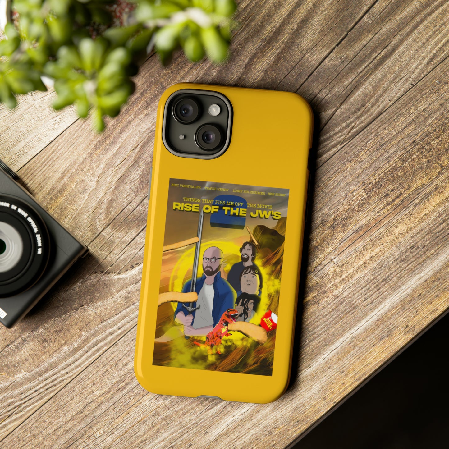 Rise Of The JW's Tough Phone  Case yellow)