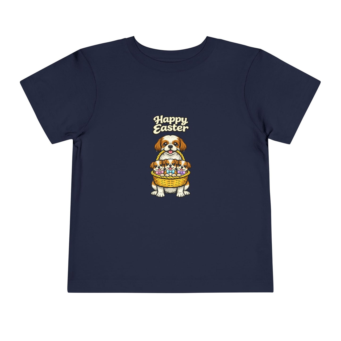 Shih Tzu Family Happy Easter -- Toddler Dog Lover Tee