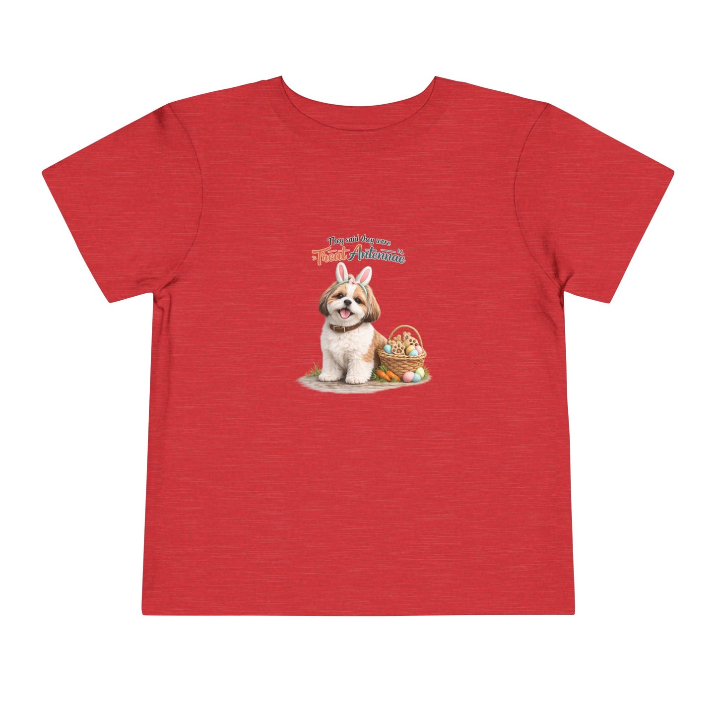 Shih Tzu Treat Antennae™ -- Toddler Dog Lover Tee
