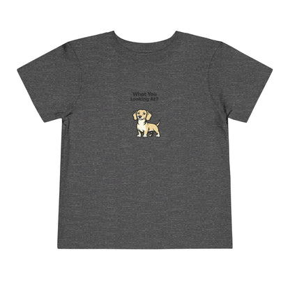 What You Looking At?  -- Toddler Dog Lover Tee
