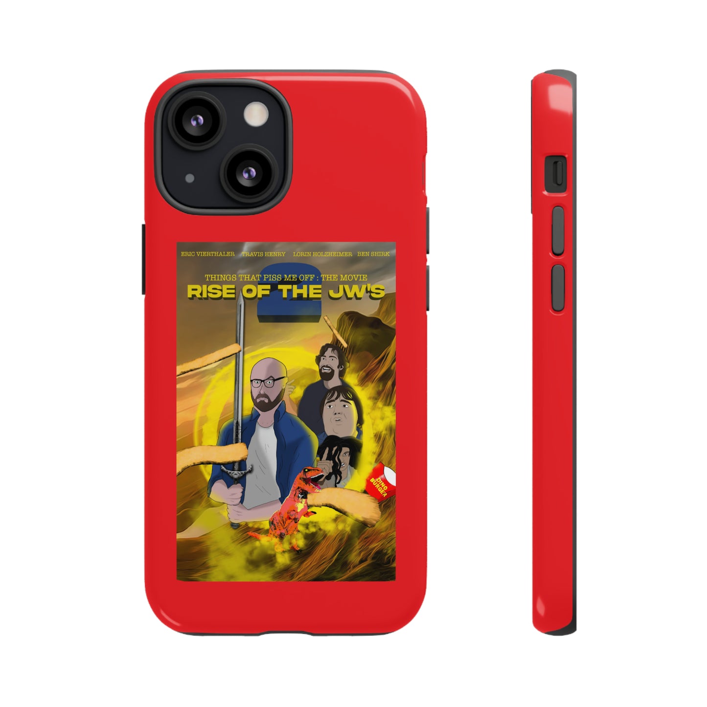 Rise Of The JW's Tough Phone Case (red)