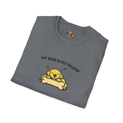 My Dog Is My Pillow  —  Soft-Color Minimalist Family Collection For Adult Dog Lovers