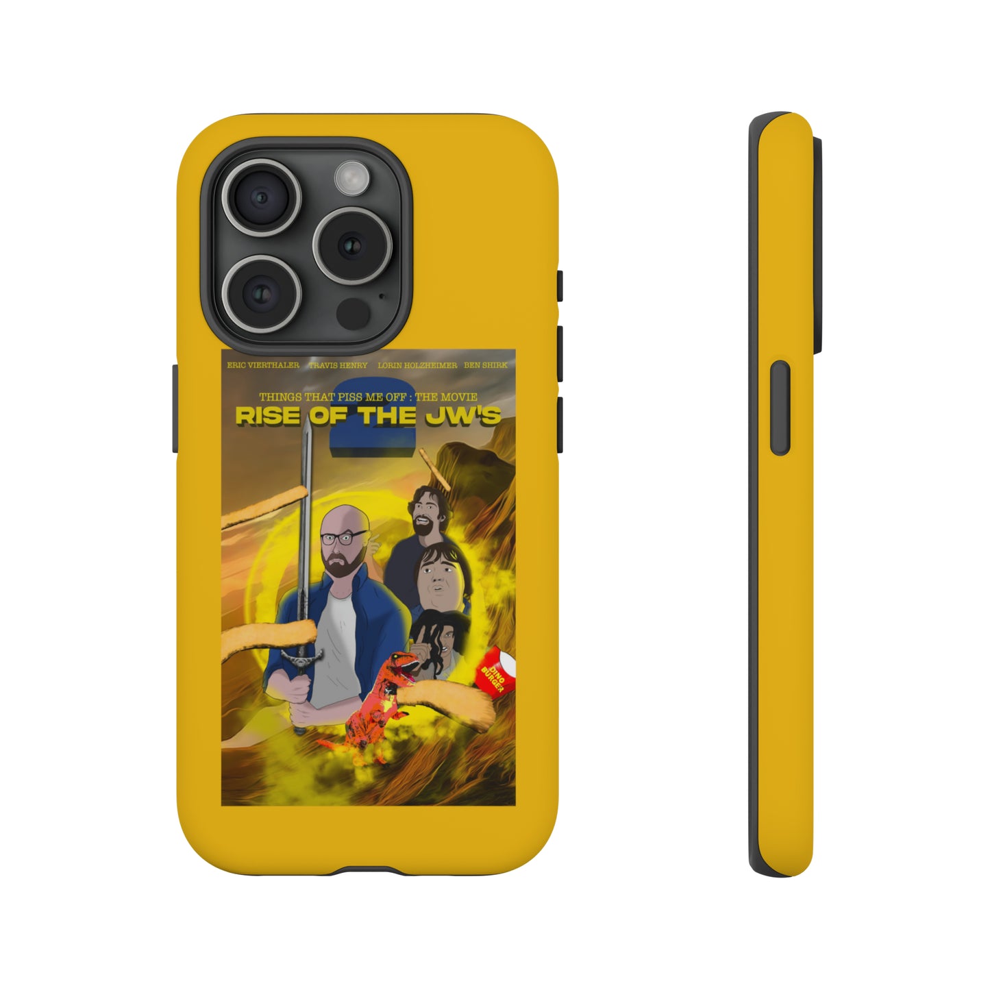 Rise Of The JW's Tough Phone  Case yellow)