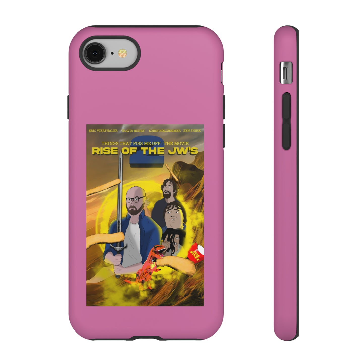 Rise Of The JW's Tough Phone Case (light pink)