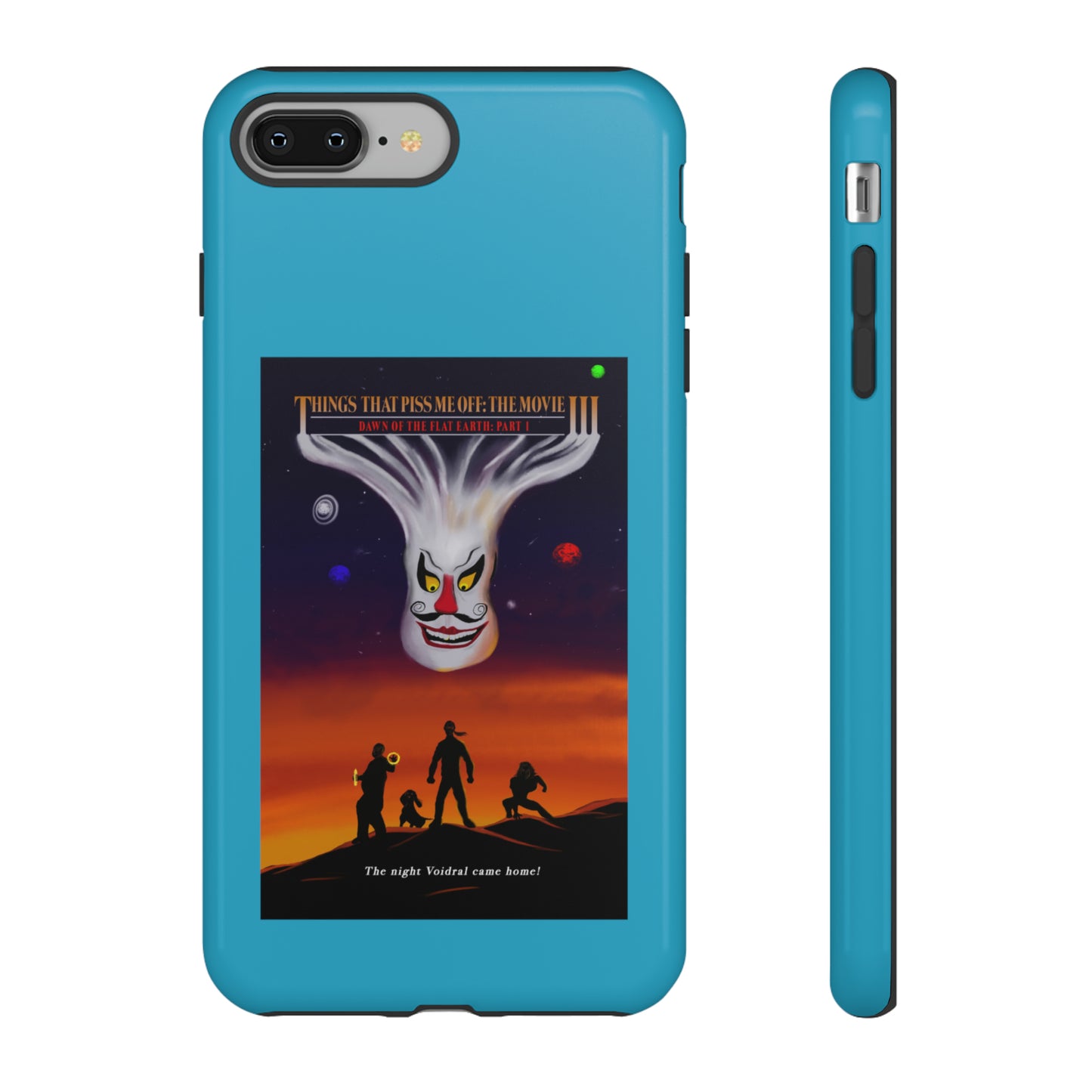 Dawn Of The Flat Earth: Part I Tough Phone Case (turquoise)