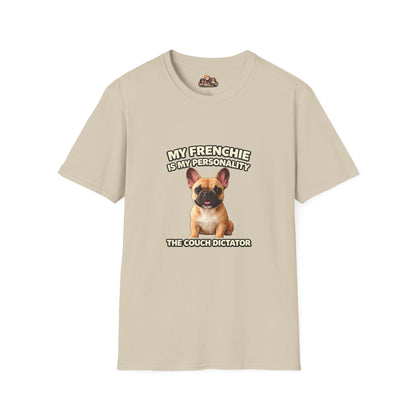 My Frenchie Is My Personality – Royal Energy – Personalized Dog Breed Tee
