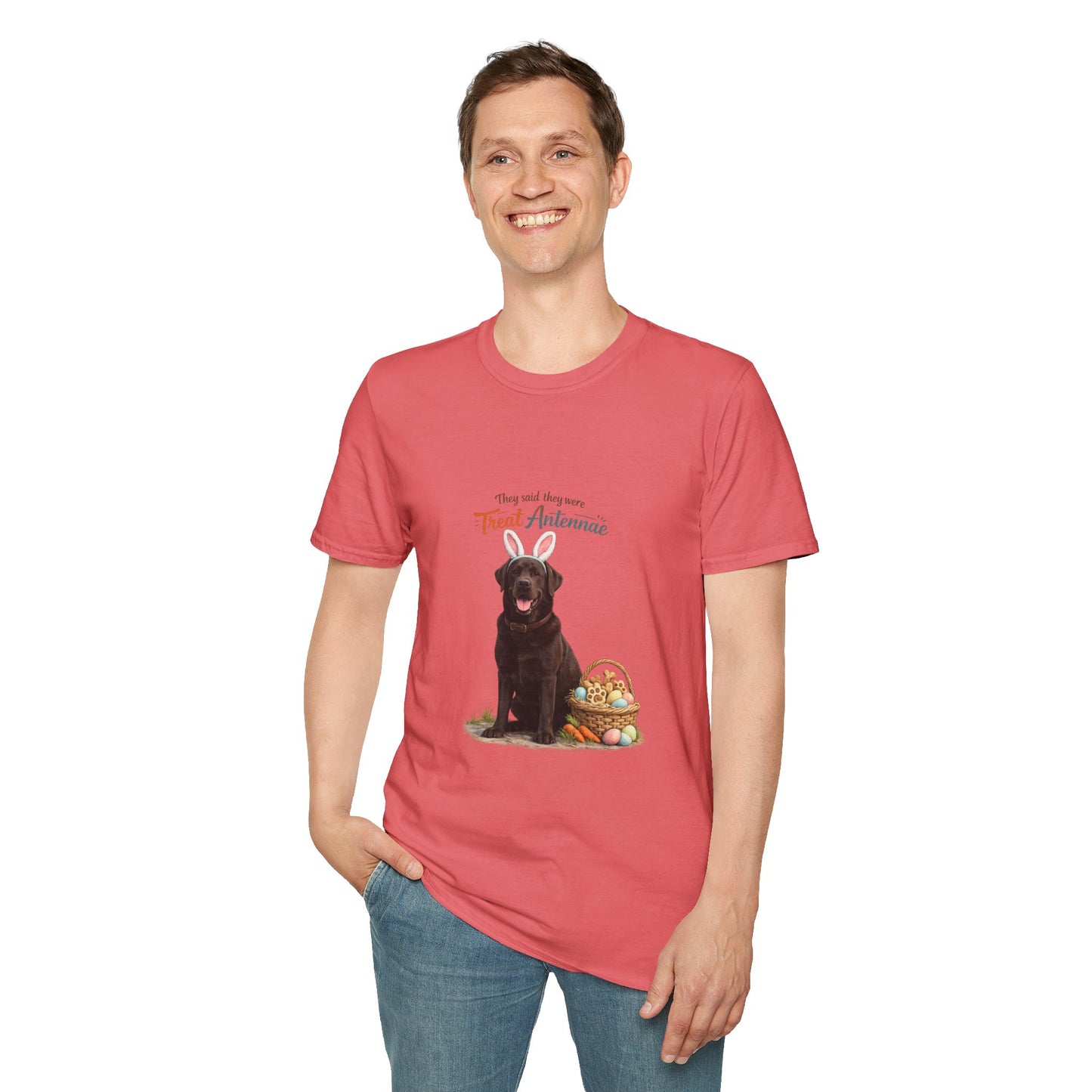 Chocolate Lab Treat Antenna™ – Easter Dog Lover Tee