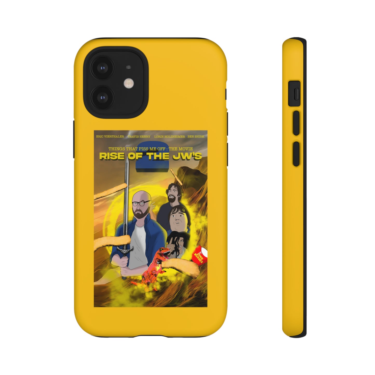 Rise Of The JW's Tough Phone  Case yellow)