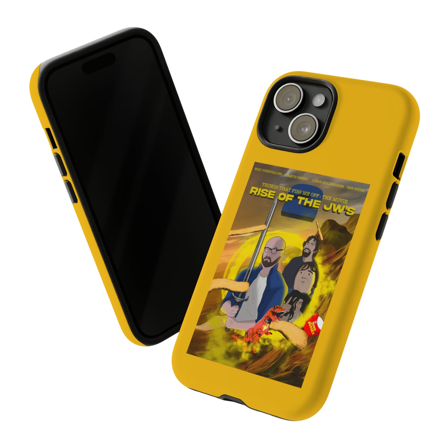 Rise Of The JW's Tough Phone  Case yellow)