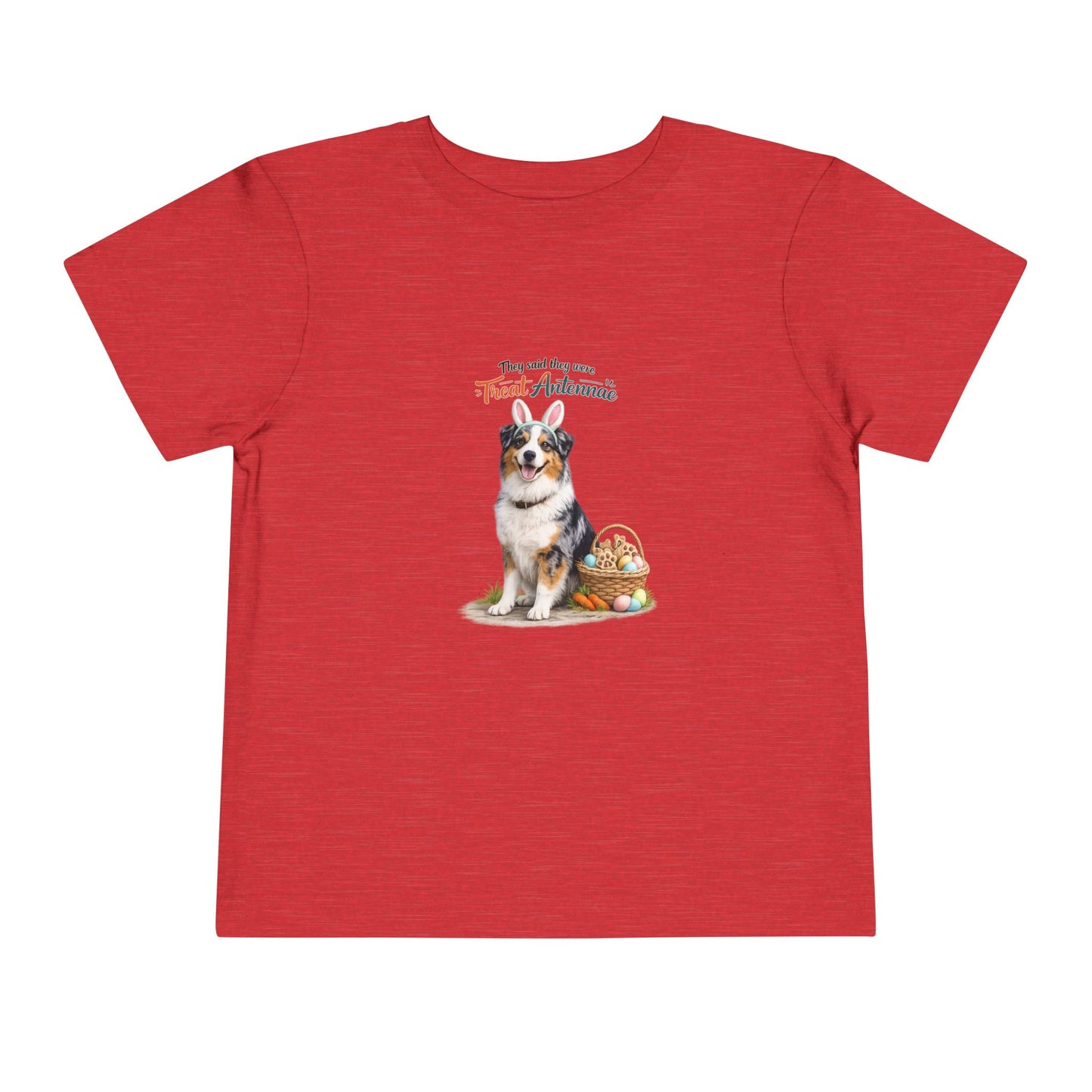 Australian Shepherd Treat Antennae™ -- Toddler Dog Lover Tee