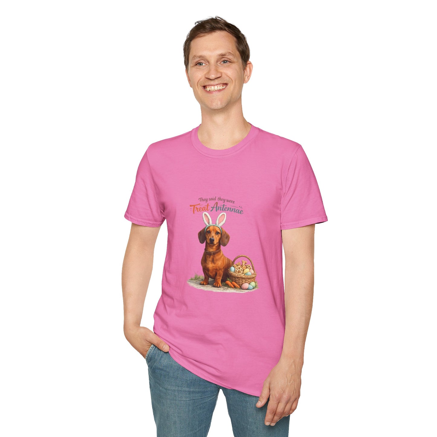 Dachshund Treat Antenna™ – Easter Dog Lover Tee