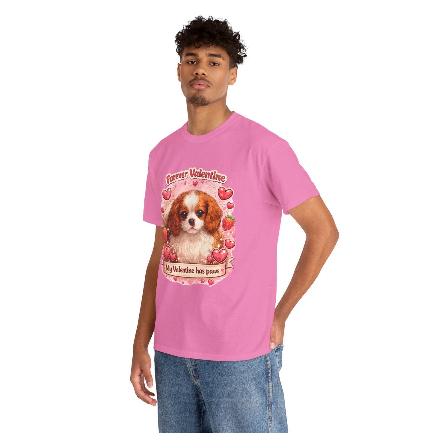 Furever Valentine - Puppy Love Has Paws – Pet Lover Valentine's Day T-Shirt