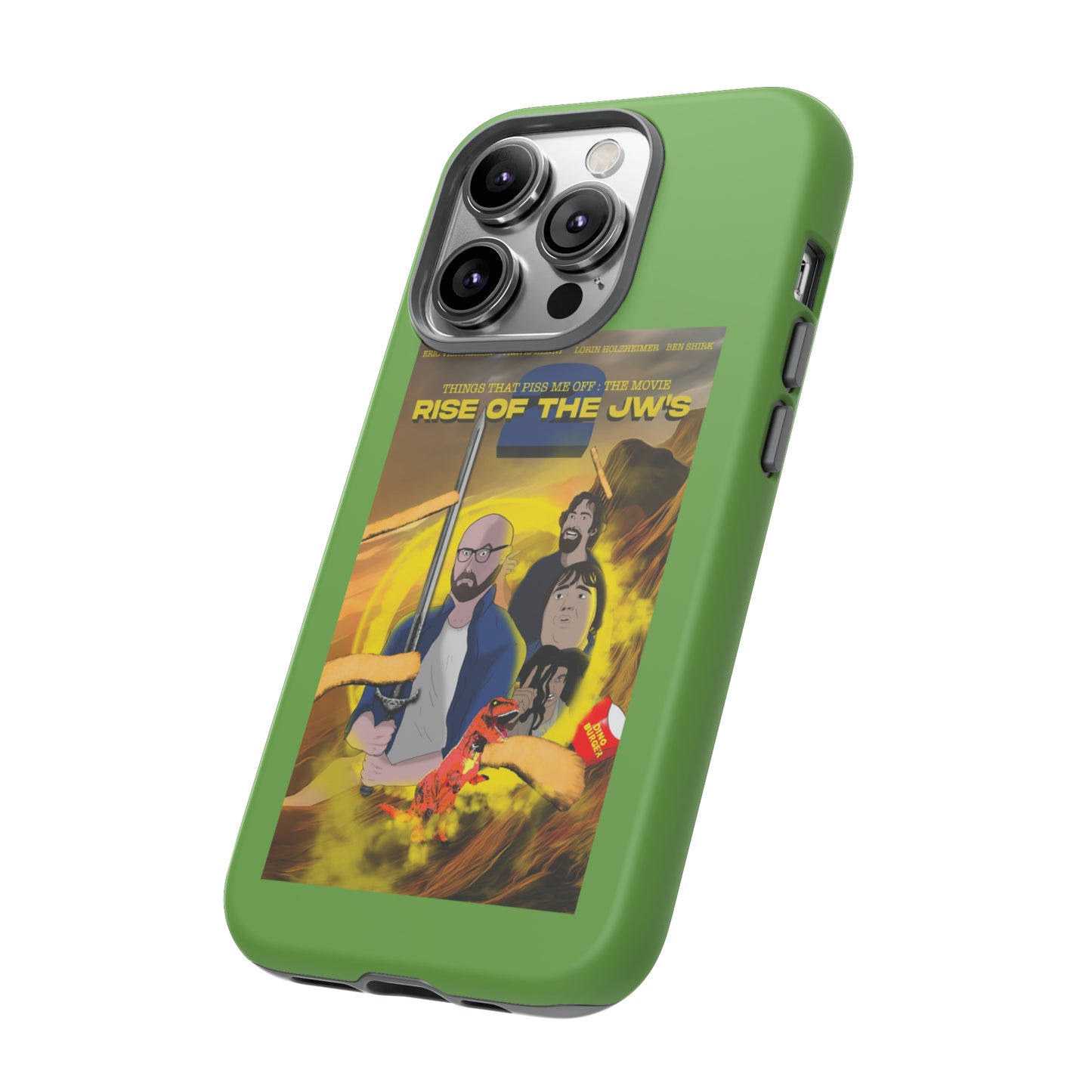 Rise Of The JW's Tough Phone Case (green)