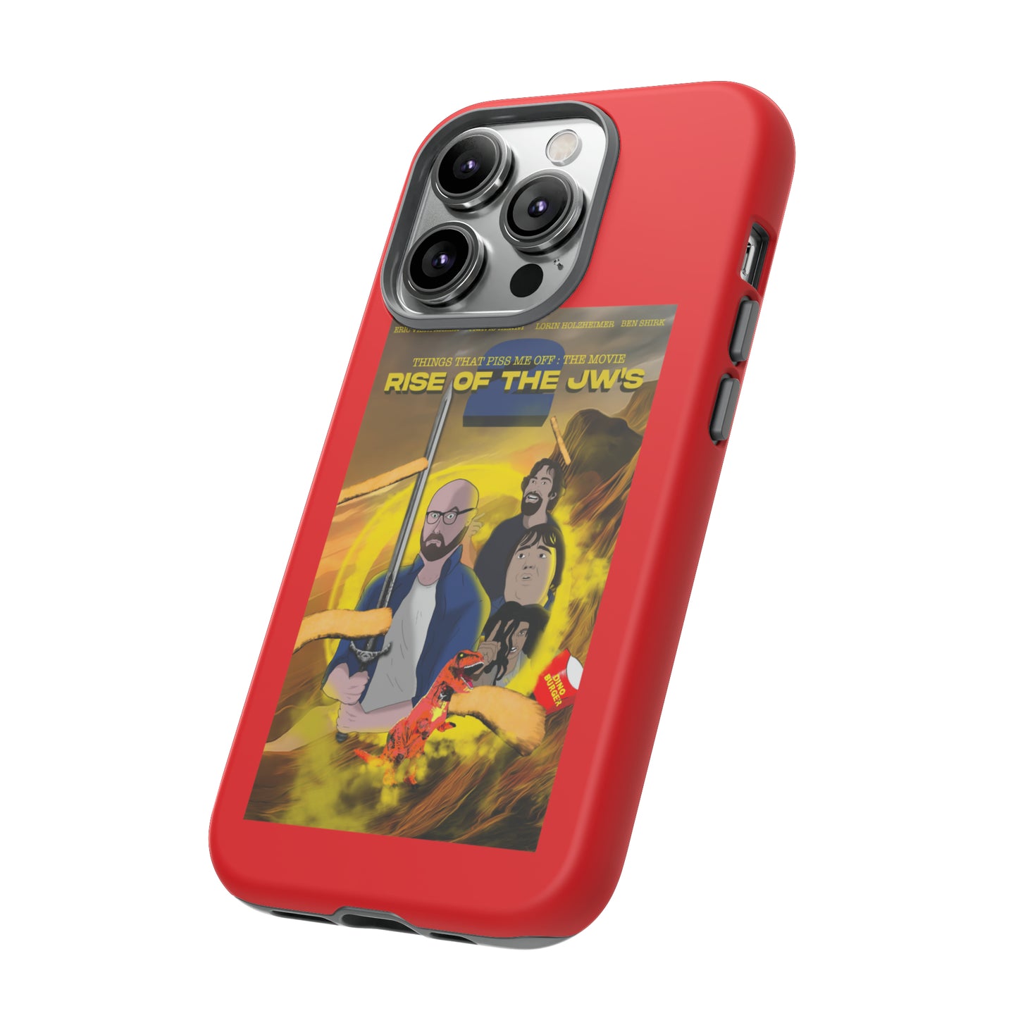 Rise Of The JW's Tough Phone Case (red)