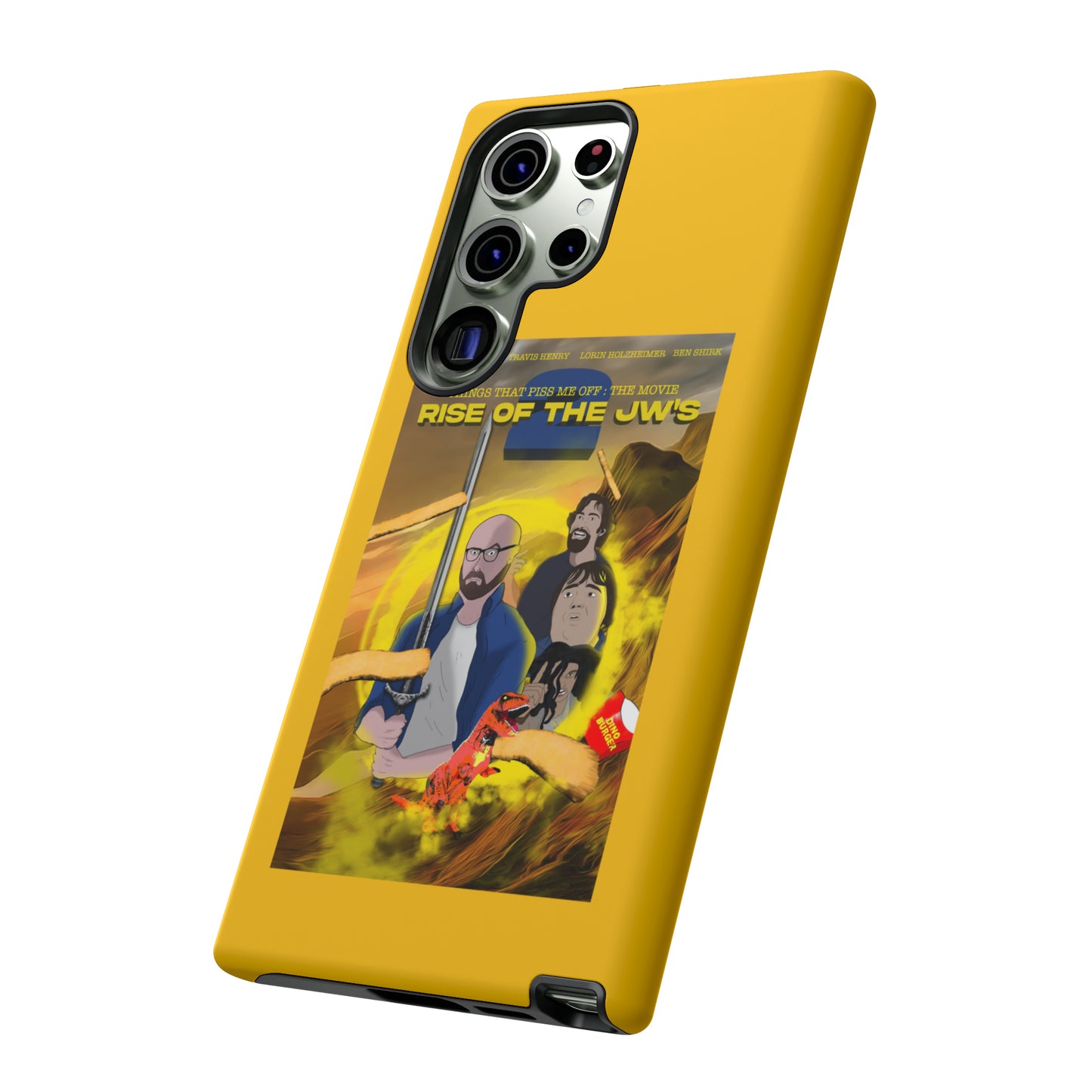 Rise Of The JW's Tough Phone  Case yellow)