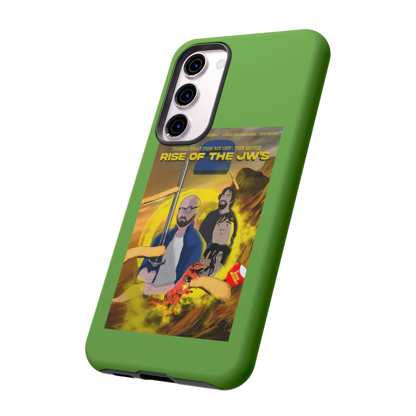 Rise Of The JW's Tough Phone Case (green)