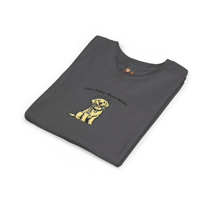 Less Talks. More Walks. -- Youth Dog Lover Tee