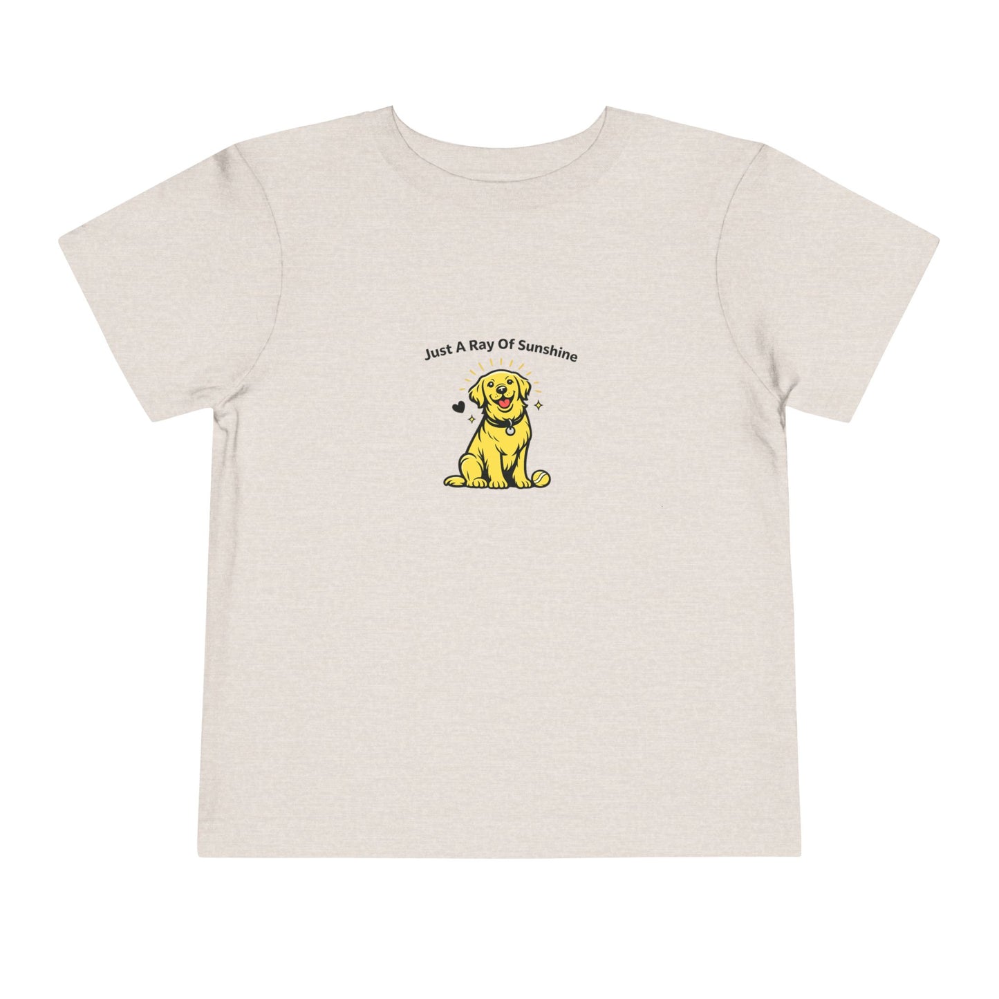 Just A Ray Of Sunshine -- Toddler Dog Lover Tee