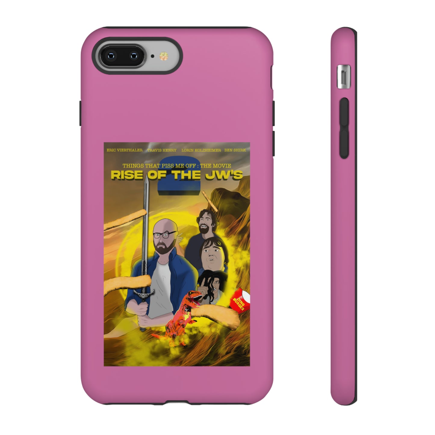 Rise Of The JW's Tough Phone Case (light pink)