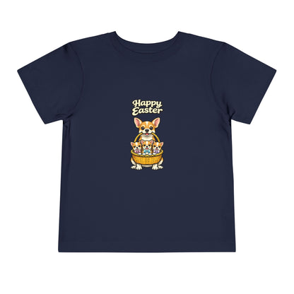 Chihuahua Family Happy Easter -- Toddler Dog Lover Tee
