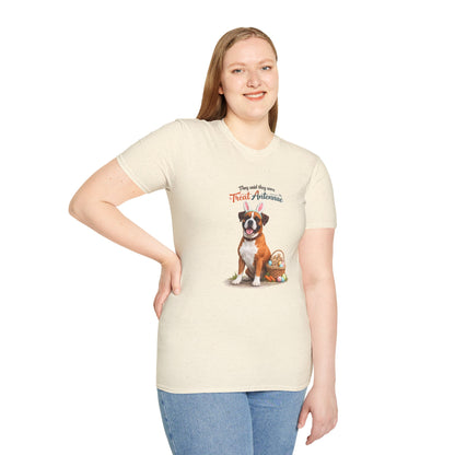 Boxer Treat Antenna™ – Easter Dog Lover Tee