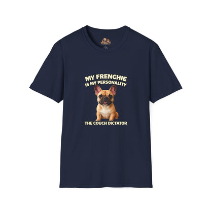 My Frenchie Is My Personality – Royal Energy – Personalized Dog Breed Tee