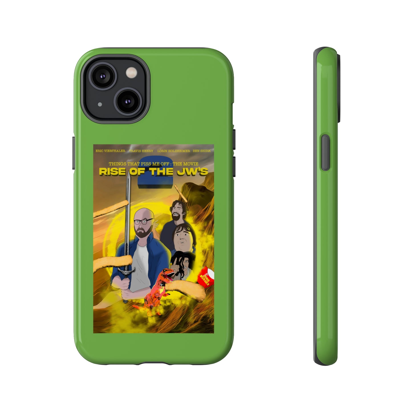 Rise Of The JW's Tough Phone Case (green)