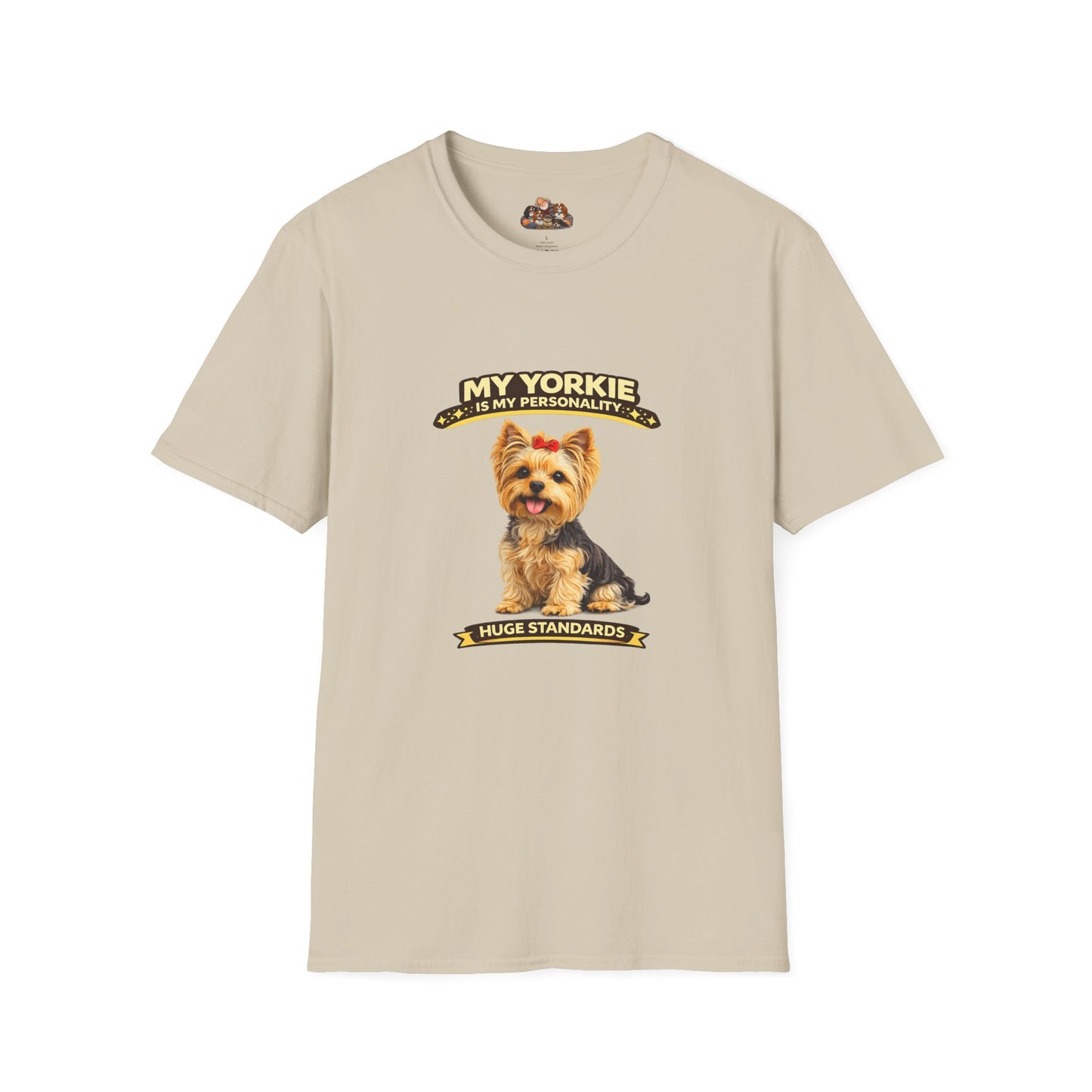 My Yorkie Is My Personality -- Personalized Dog Breed T-Shirt