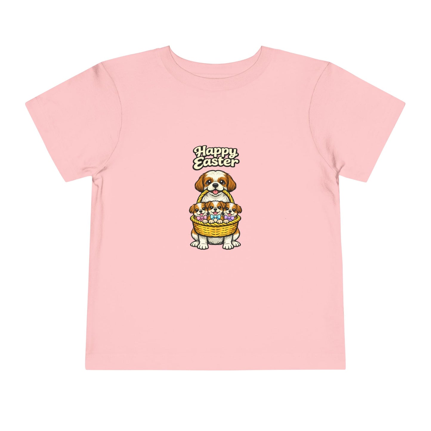Shih Tzu Family Happy Easter -- Toddler Dog Lover Tee