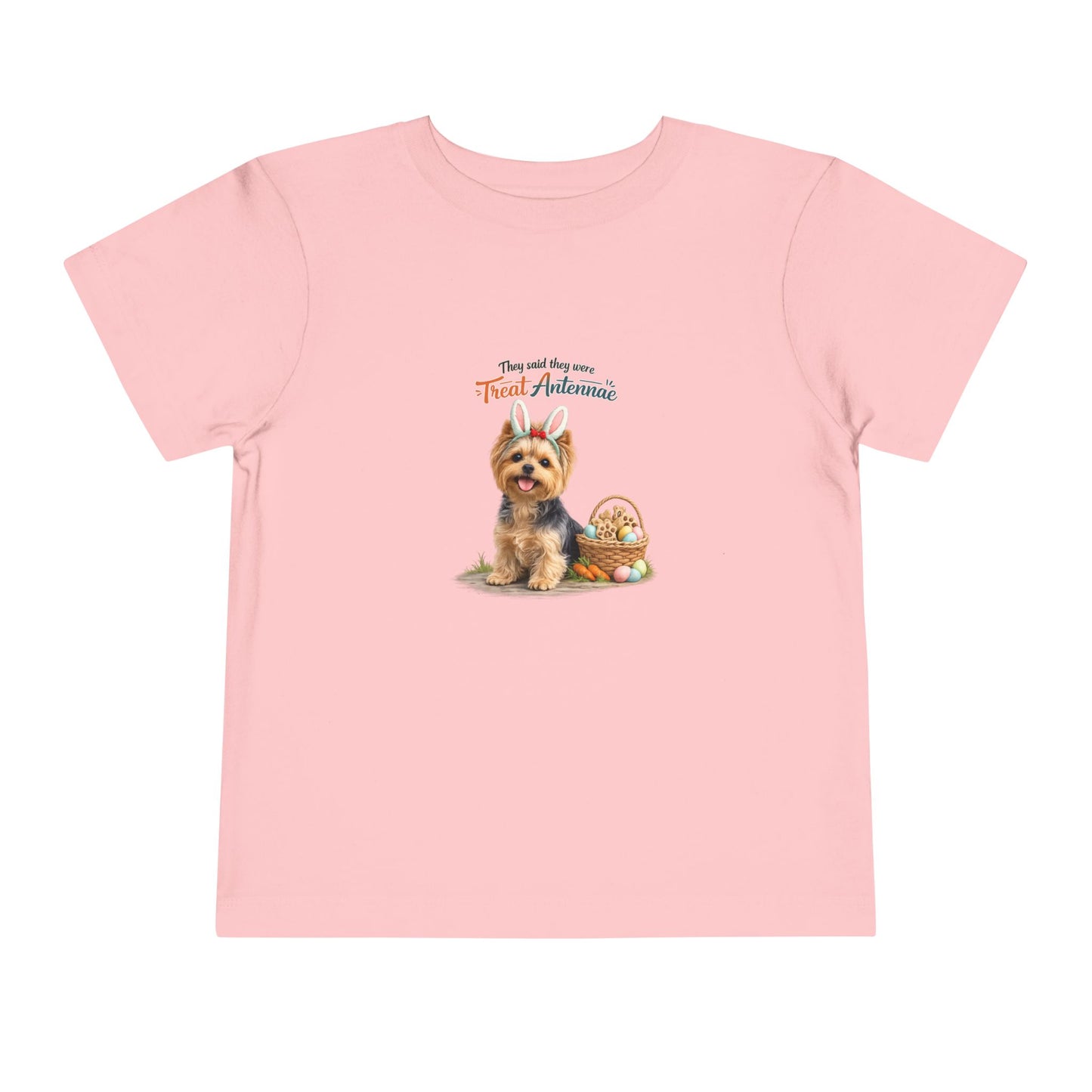 Yorkshire Terrier Treat Antennae™ -- Toddler Dog Lover Tee