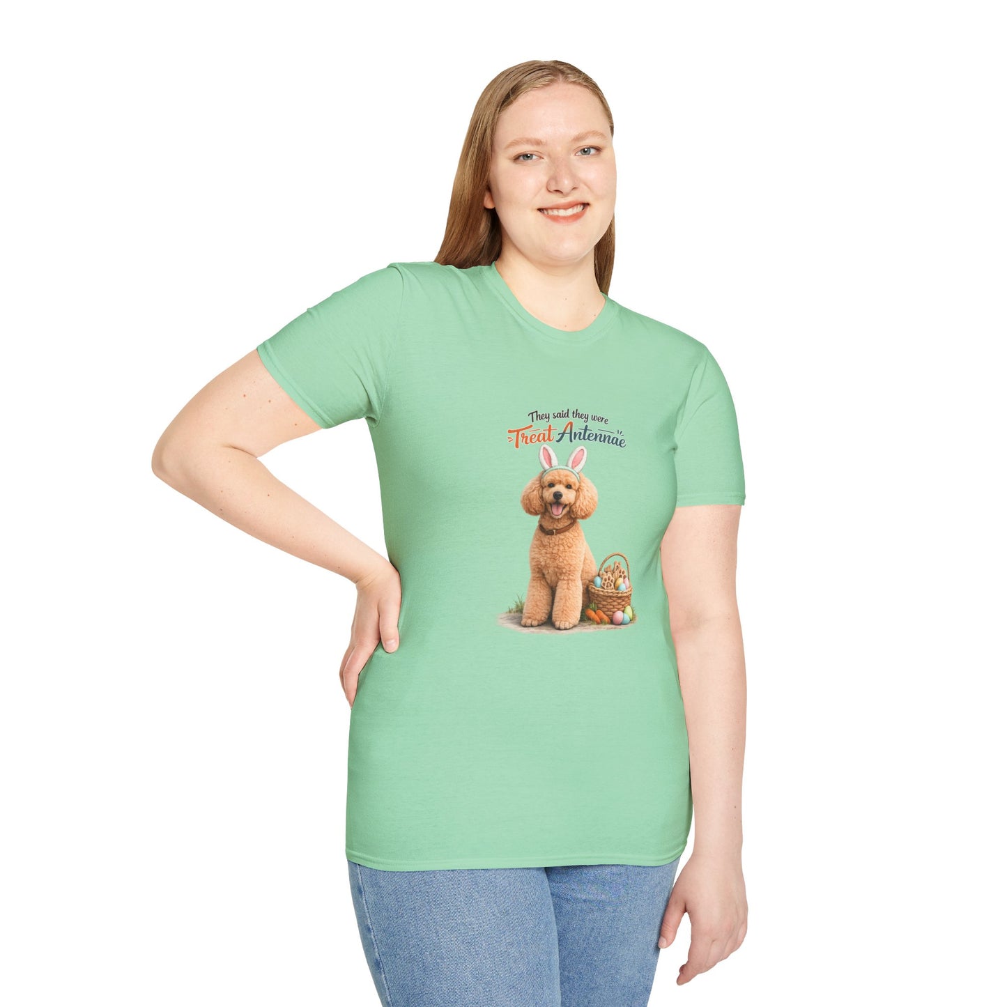 Poodle Treat Antenna™ – Easter Dog Lover Tee