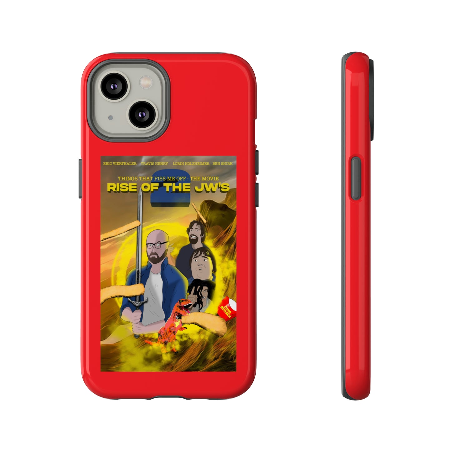 Rise Of The JW's Tough Phone Case (red)