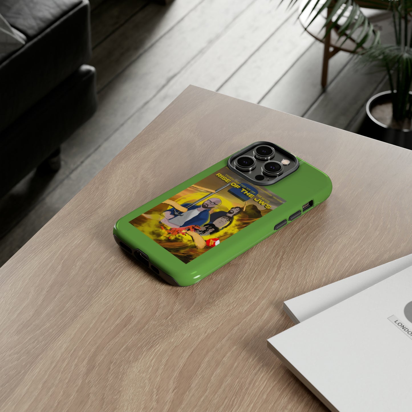 Rise Of The JW's Tough Phone Case (green)