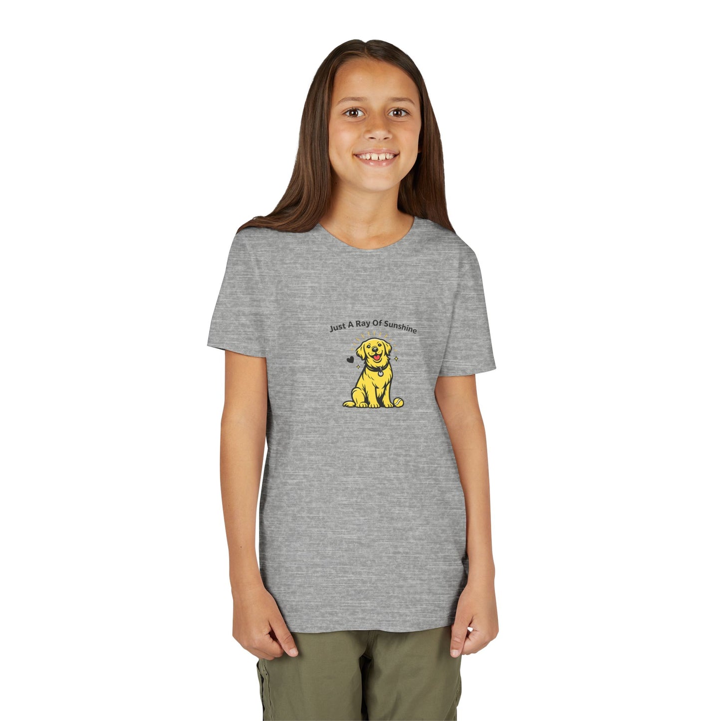 Just A Ray Of Sunshine -- Youth Dog Lover Tee