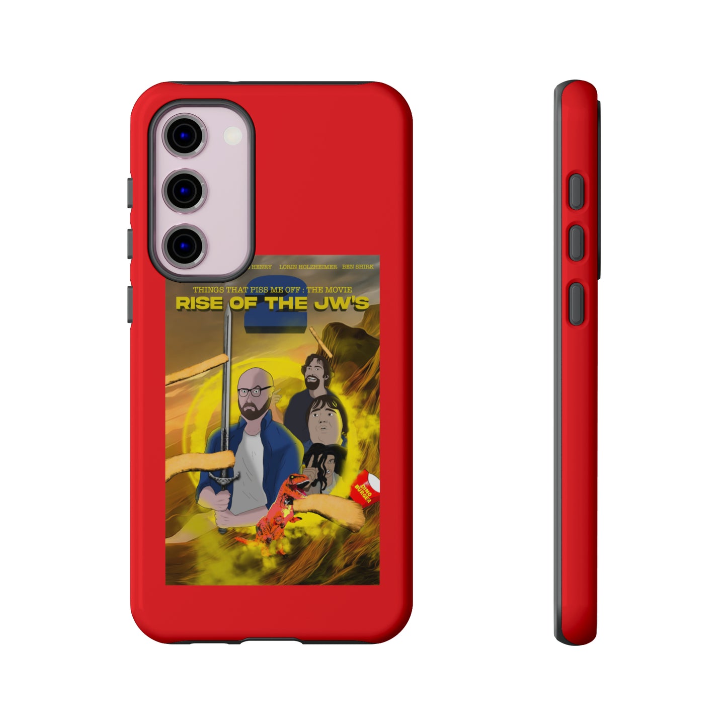 Rise Of The JW's Tough Phone Case (red)