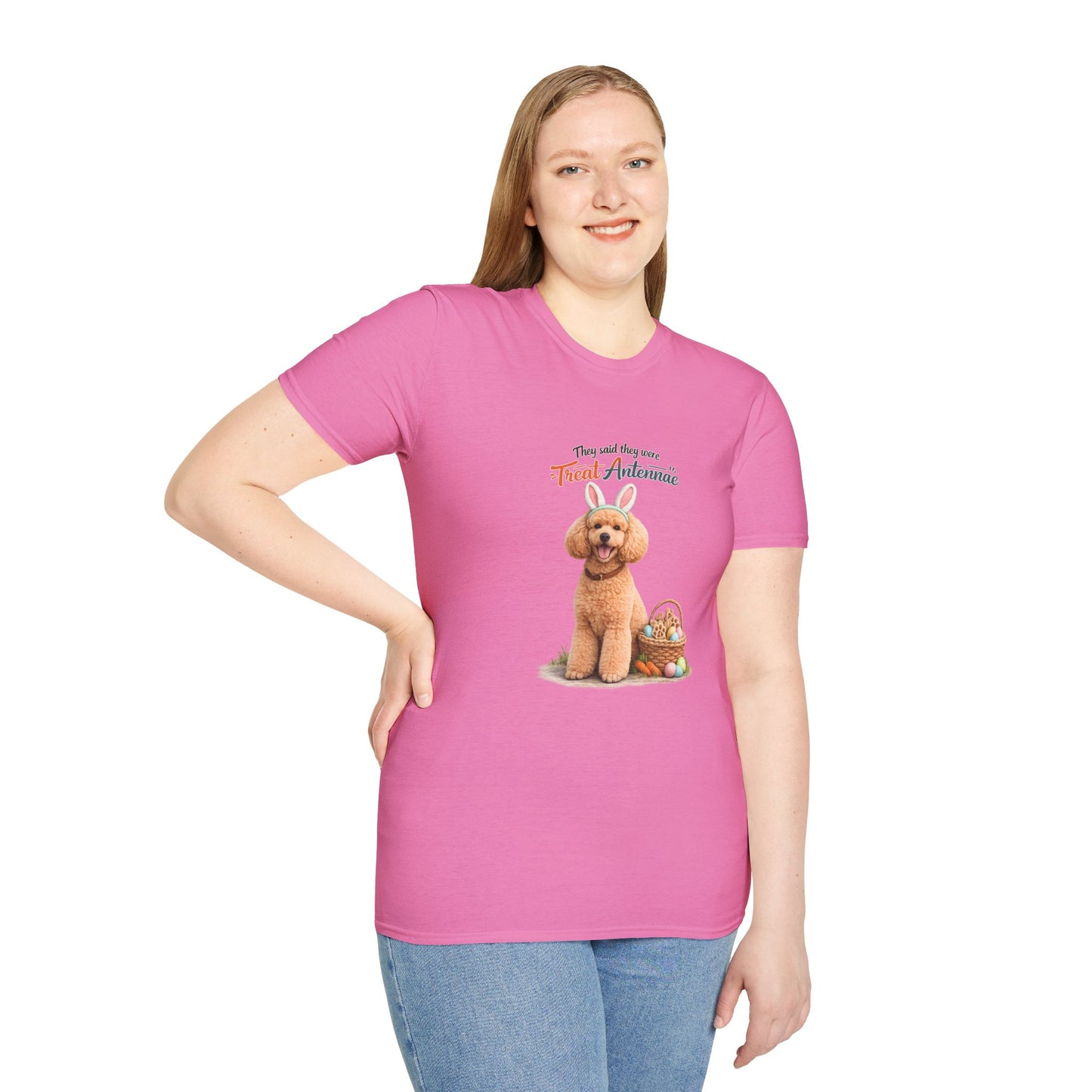 Poodle Treat Antenna™ – Easter Dog Lover Tee