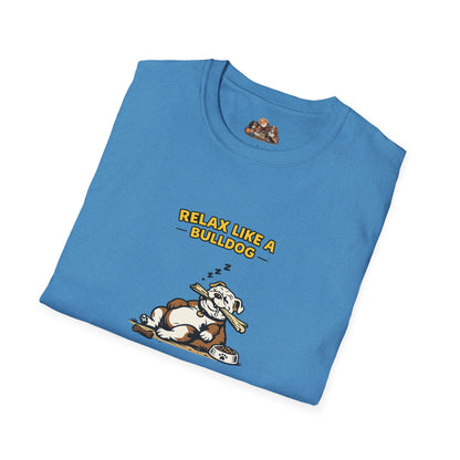 Relax Like A Bulldog  —  Soft-Color Minimalist Family Collection For Adult Dog Lovers
