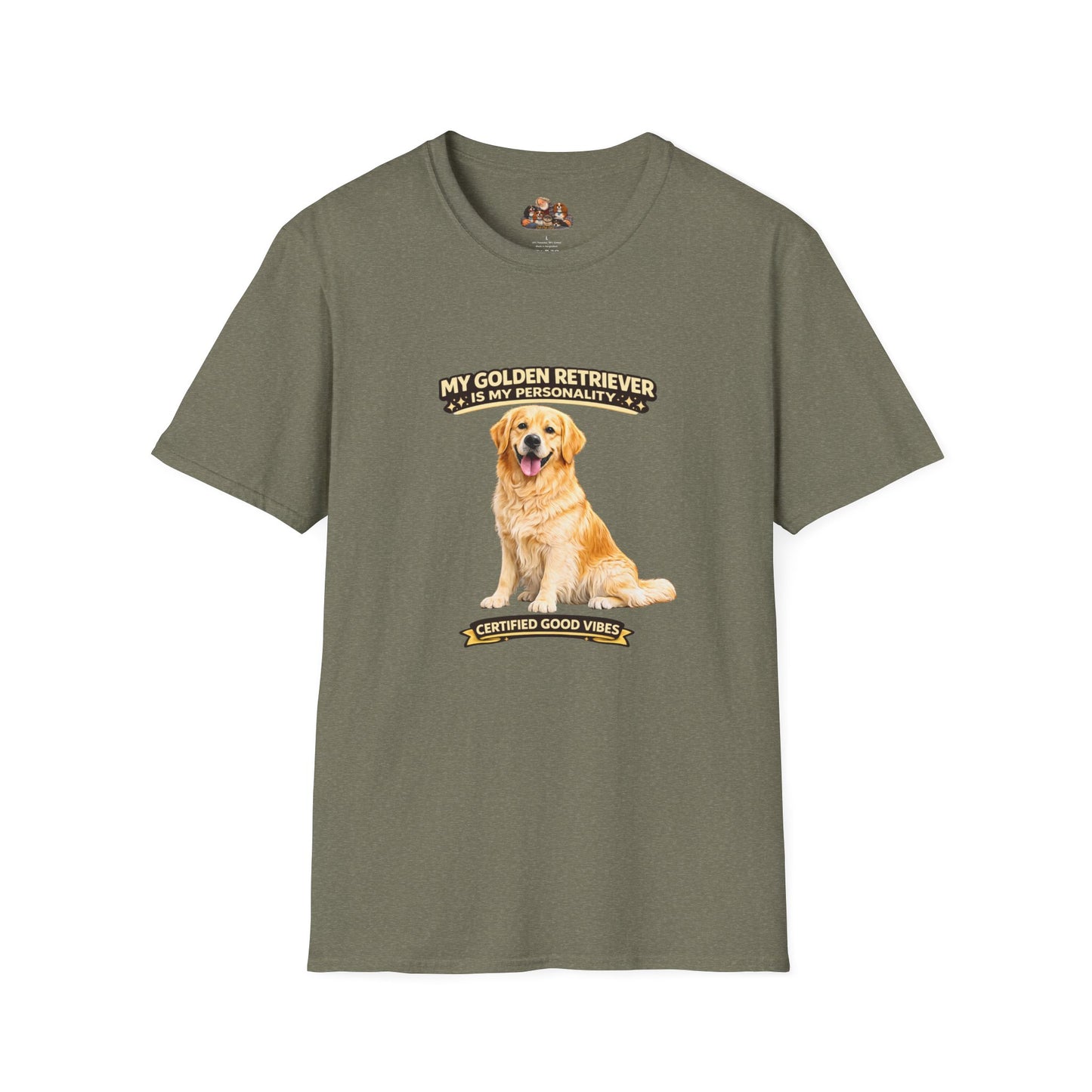 My Golden Retriever Is My Personality -- Personalized Dog Breed T-Shirt