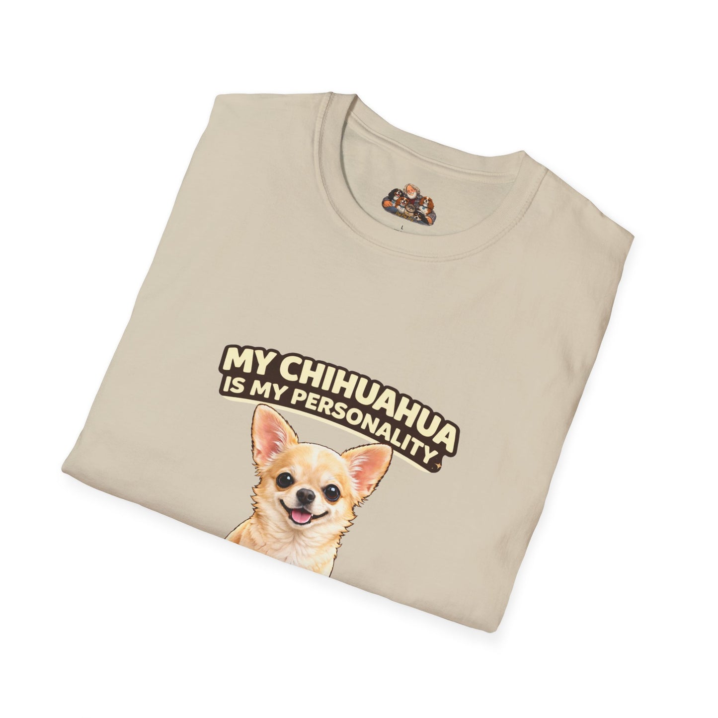 My Chihuahua Is My Personality – Big Bark Energy – Personalized Dog Tee