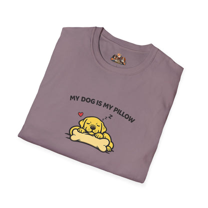 My Dog Is My Pillow  —  Soft-Color Minimalist Family Collection For Adult Dog Lovers