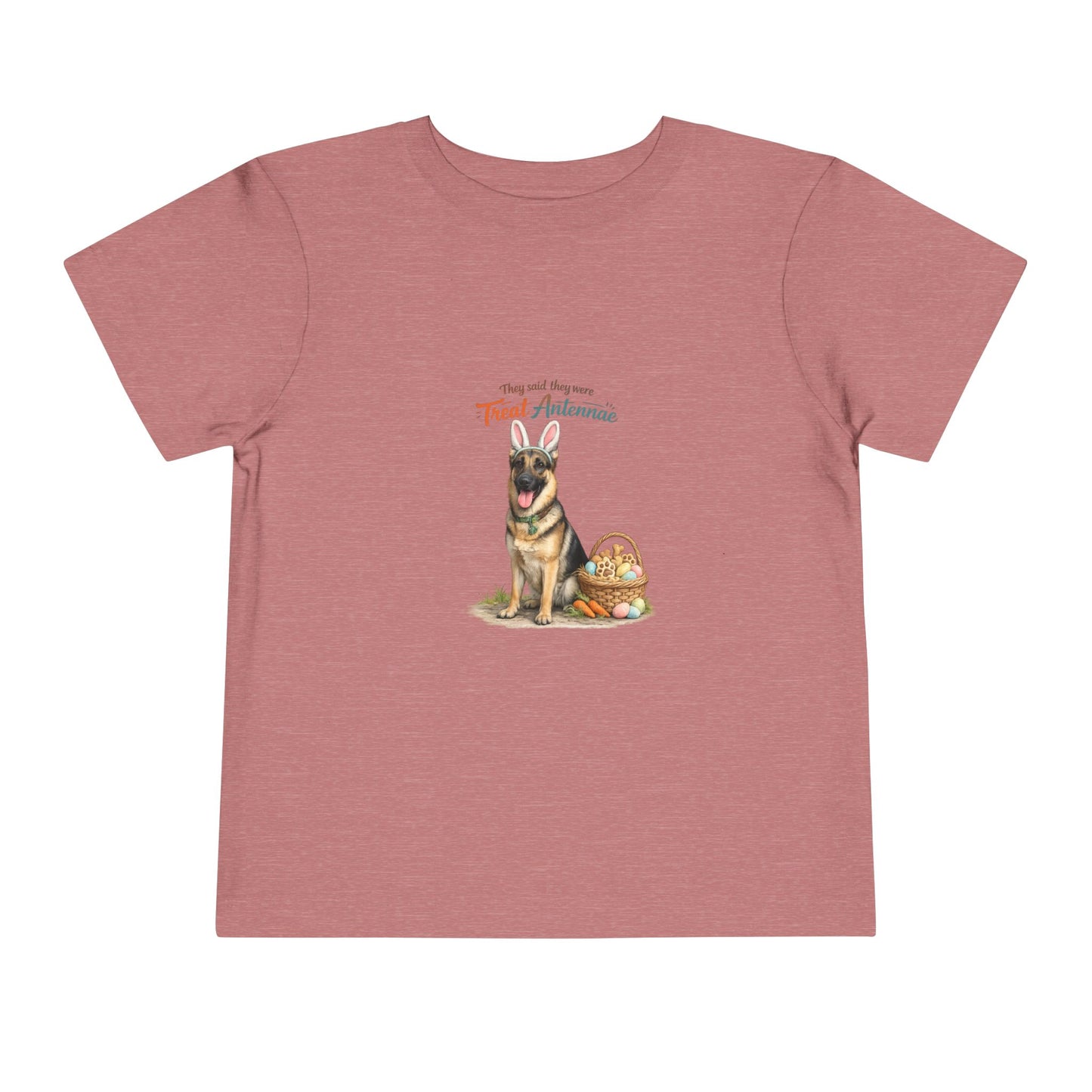 German Shepherd Treat Antennae™ -- Toddler Dog Lover Tee