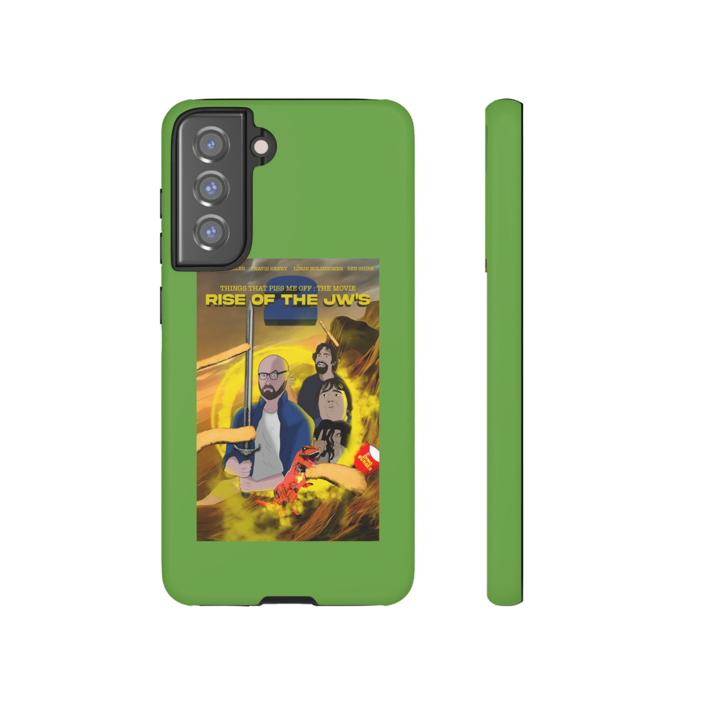 Rise Of The JW's Tough Phone Case (green)