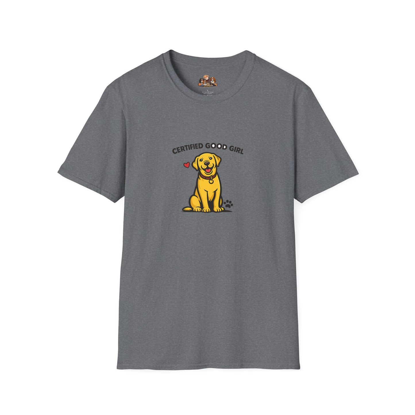 Certified Good Girl  —  Soft-Color Minimalist Family Collection For Adult Dog Lovers