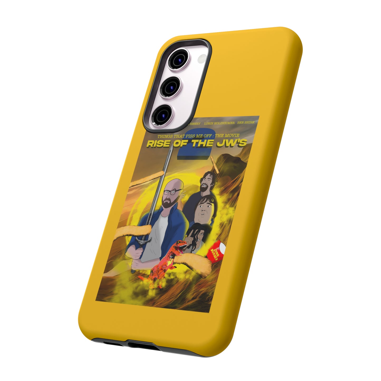 Rise Of The JW's Tough Phone  Case yellow)