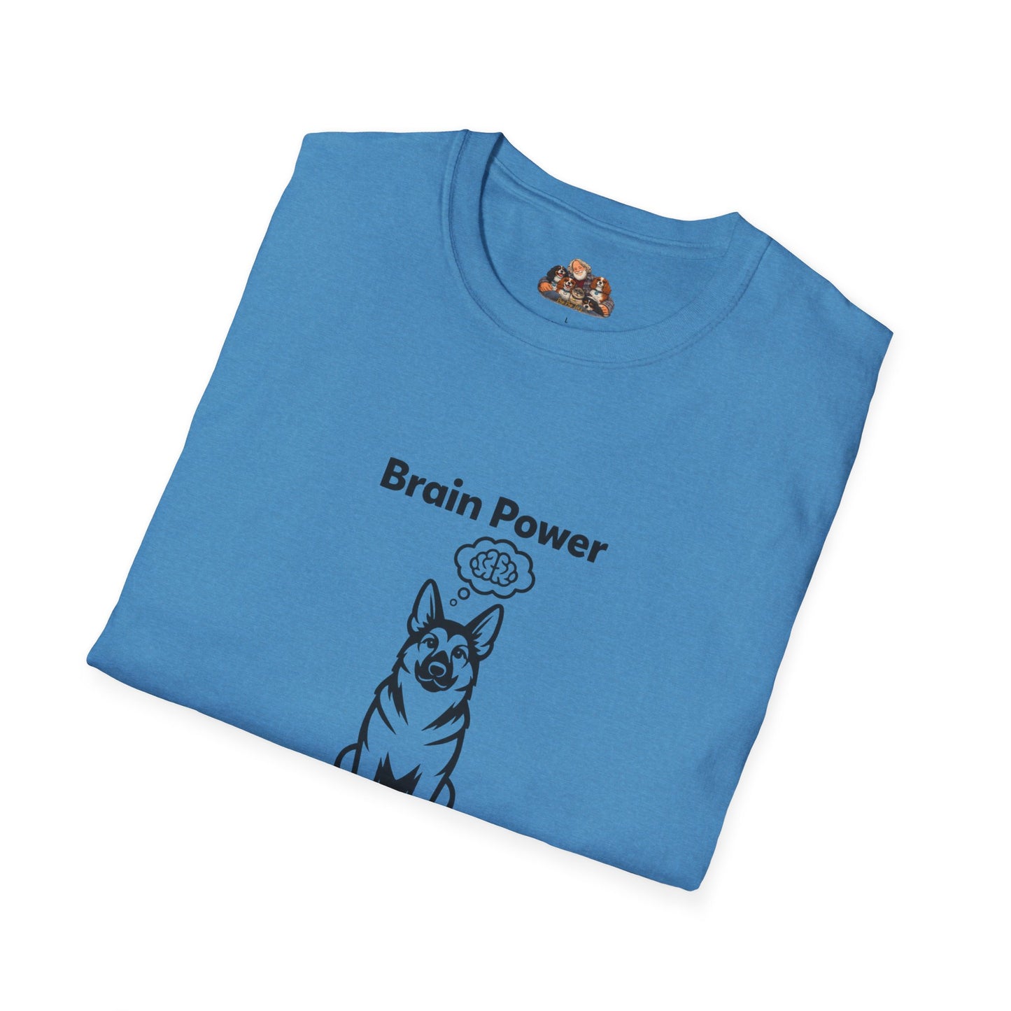Brain Power —  Dog Lover T-Shirt