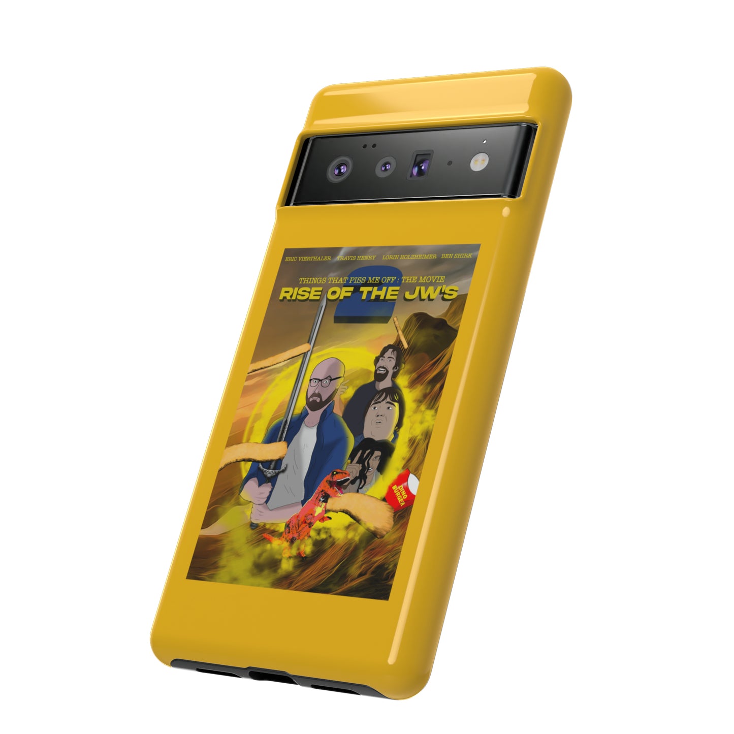 Rise Of The JW's Tough Phone  Case yellow)