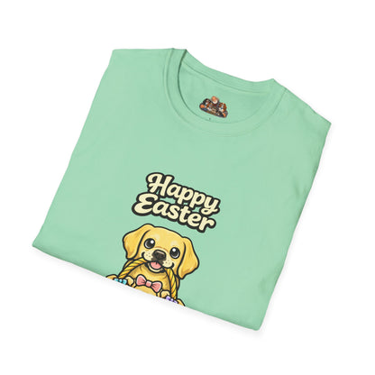 Yellow Labrador Family "Happy Easter"