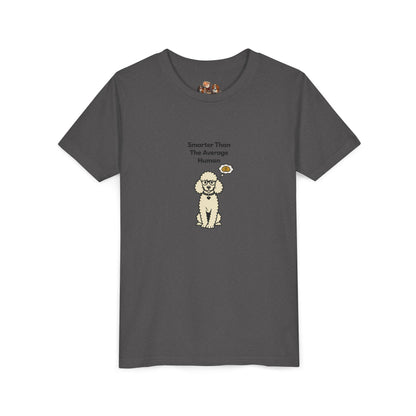 Smarter Than The Average Human -- Youth Dog Lover Tee